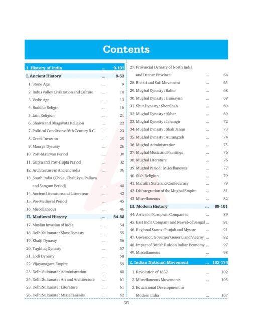 Objective General Studies 21000+ MCQs for IAS,PCS,BPSC,JPSC,UPPCS,UKPCS,MPPCS,CGPCS,RAS,RTS,OPSC,WBPSC, UPSC & State PCS Exams (English Printed Edition) - Image 2