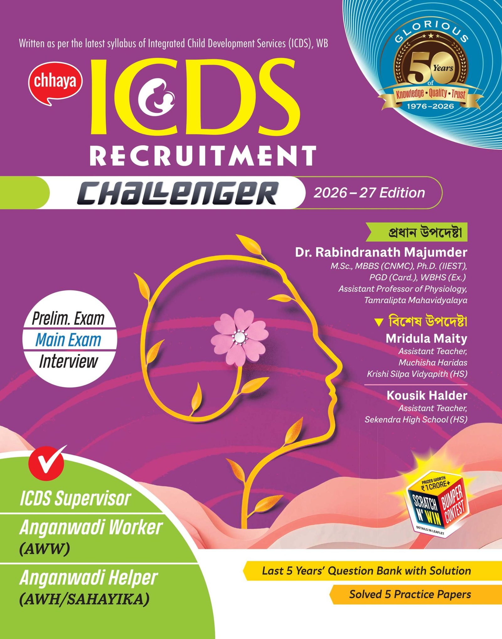 Chhaya ICDS Recruitment Challenger(2026)